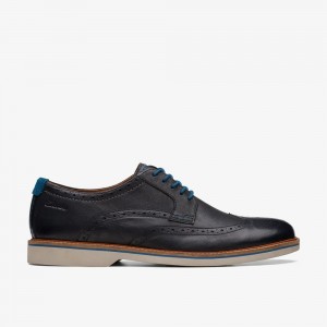 Black Clarks Men's Atticus Lt Limit Oxfords | 502LPWJFO