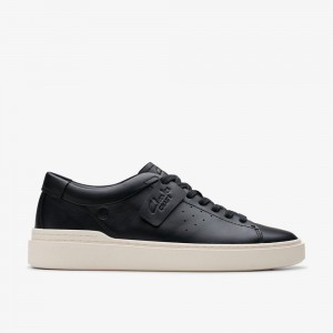 Black Clarks Men's Craft Swift Sneakers | 518TQGDMK