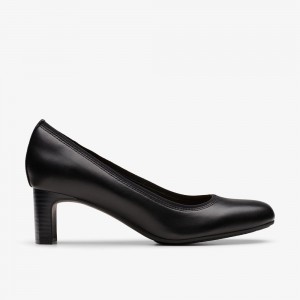 Black Clarks Women's Anelise Nora Pumps | 213LBAJQM