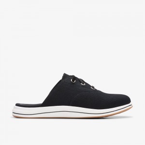 Black Clarks Women's Breeze Clara Mules | 278OSZYUJ