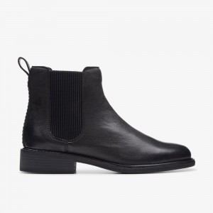 Black Clarks Women's Cologne Arlo 2 Chelsea Boots | 356CUHXTG