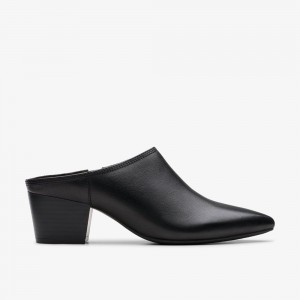 Black Clarks Women's Ellanie Pace Pumps | 046QXRBFH