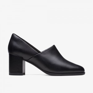 Black Clarks Women's Freva 55 Lily Pumps | 431PCHBRJ