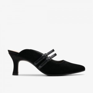 Black Clarks Women's Kataleyna Eve Pumps | 639YDMKPW