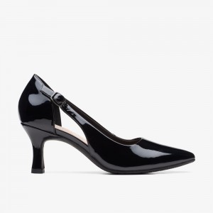 Black Clarks Women's Kataleyna Rae Pumps | 896UAPKGT