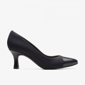 Black Clarks Women's Kataleyna Rose Pumps | 870SPBDAR