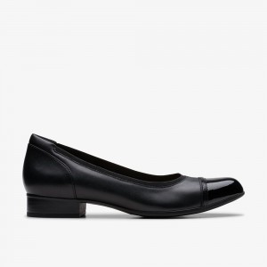 Black Clarks Women's Krystine May Pumps | 123VYNUZX