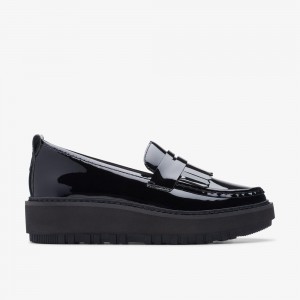 Black Clarks Women's Orianna Loafer Loafers | 893RKOVXI