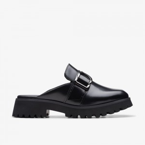 Black Clarks Women's Stayso Free Mules | 954RWCKFS