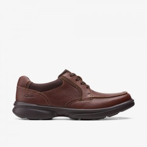 Brown Clarks Men's Bradley Vibe Loafers | 963PHEXON