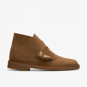 Brown Clarks Men's Desert Boots | 869KFPRUS