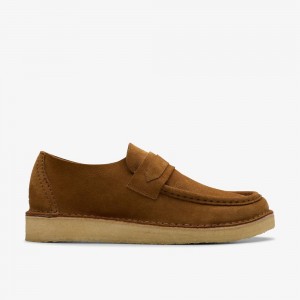 Brown Clarks Men's Nomad Loafer Loafers | 746GOSCDU