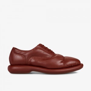 Burgundy Clarks Men's Martine Rose Oxford 1 Oxfords | 769ZTRYEO