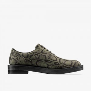 Green Clarks Men's Martine Rose Oxford 2 Oxfords | 196KZAHWI