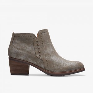 Grey Clarks Women's Neva Lo Boots | 498KZTWEU