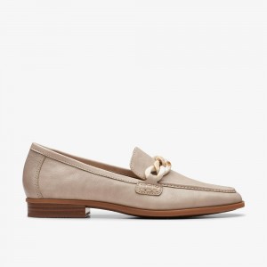 Grey Clarks Women's Sarafyna Iris Loafers | 832ZPWSKY