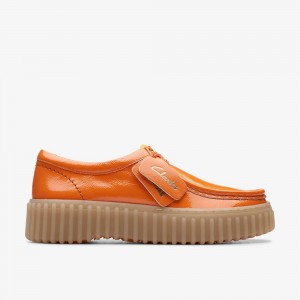 Orange Clarks Women's Torhill Bee Loafers | 354XTQGFK