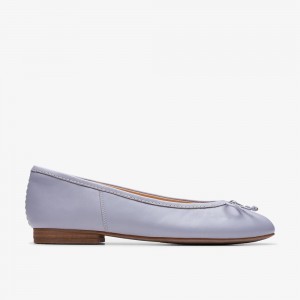 Purple Clarks Women's Fawna Lily Ballet Flats | 967RDNBCA