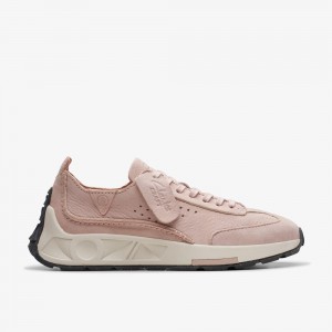 Rose Clarks Women's Craft Speed Sneakers | 632JDUXMQ