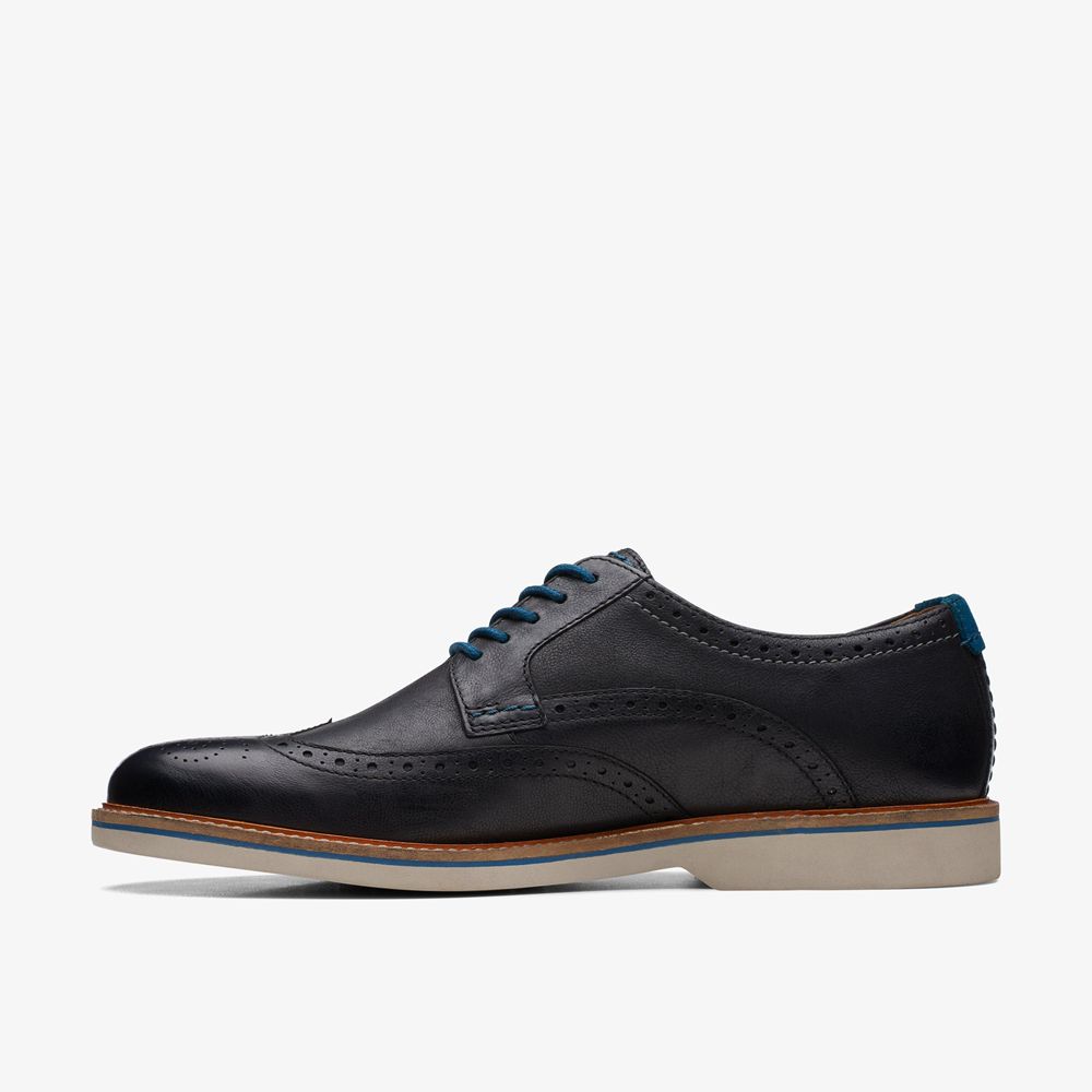 Black Clarks Men's Atticus Lt Limit Oxfords | 502LPWJFO