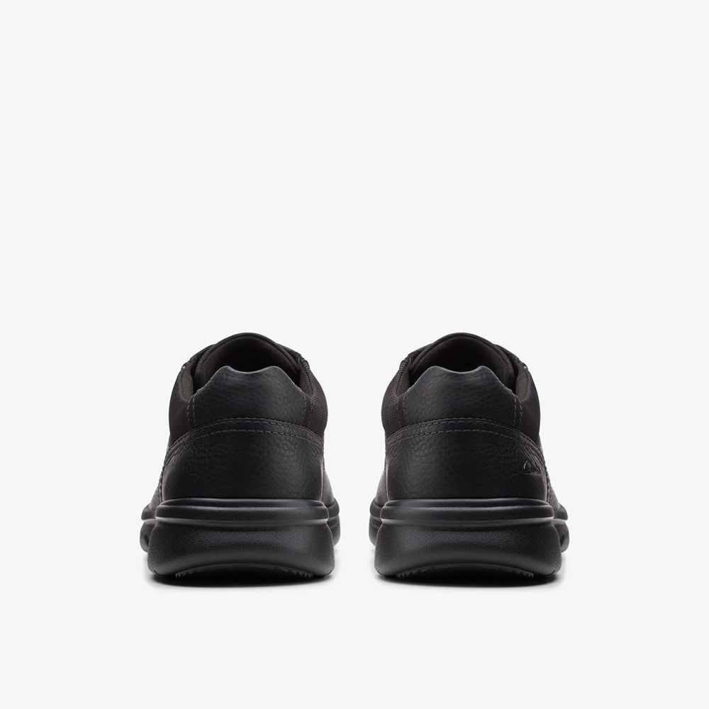 Black Clarks Men's Bradley Vibe Loafers | 831PXBMVL