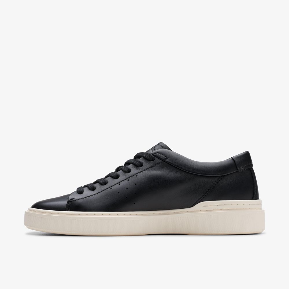 Black Clarks Men's Craft Swift Sneakers | 518TQGDMK