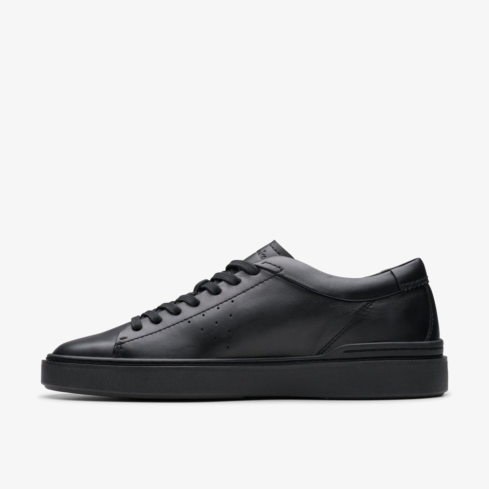 Black Clarks Men's Craft Swift Sneakers | 685XMRZYN