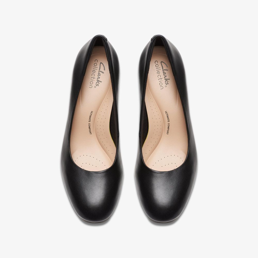 Black Clarks Women's Ambyr2 Braley Pumps | 750GSZBVF