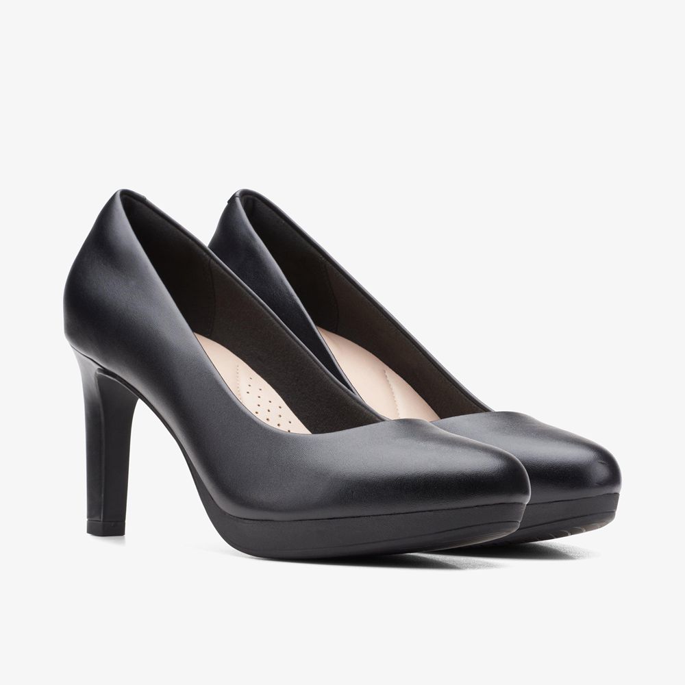 Black Clarks Women's Ambyr Joy Pumps | 925TEMQRS