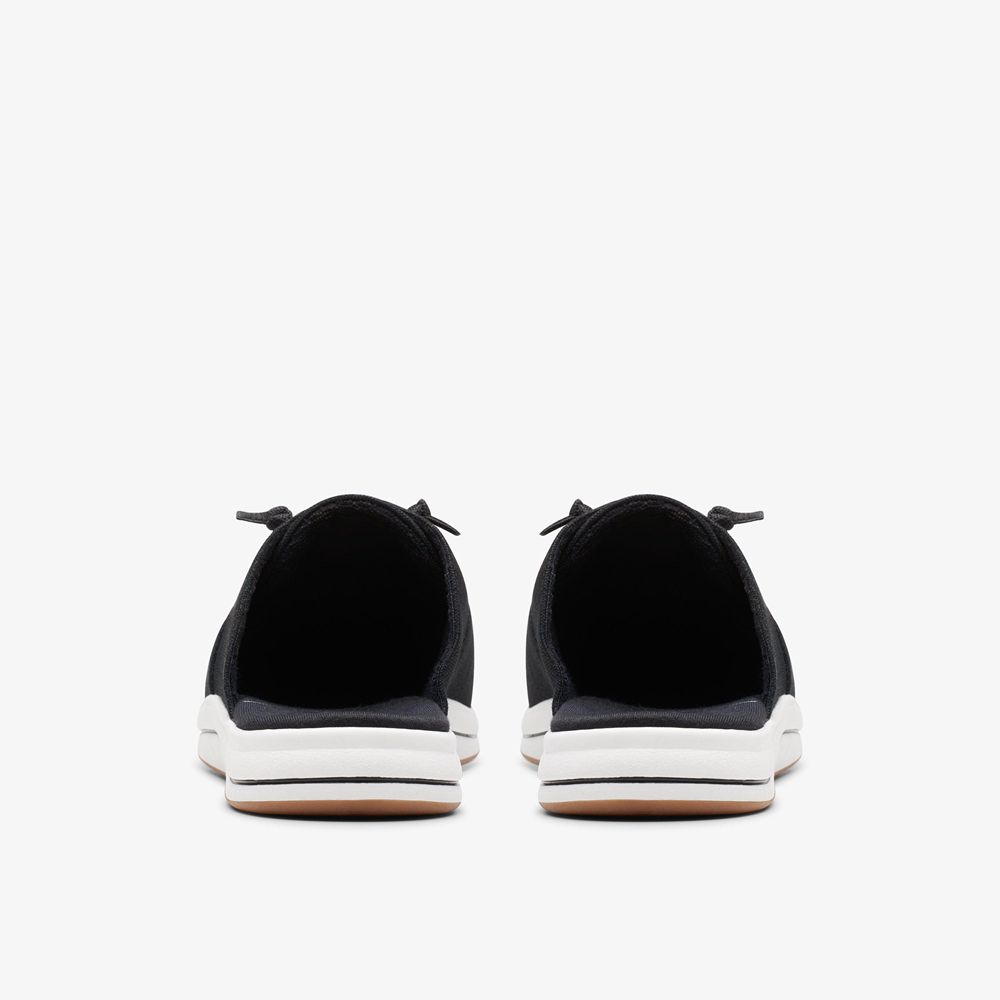 Black Clarks Women's Breeze Clara Mules | 278OSZYUJ