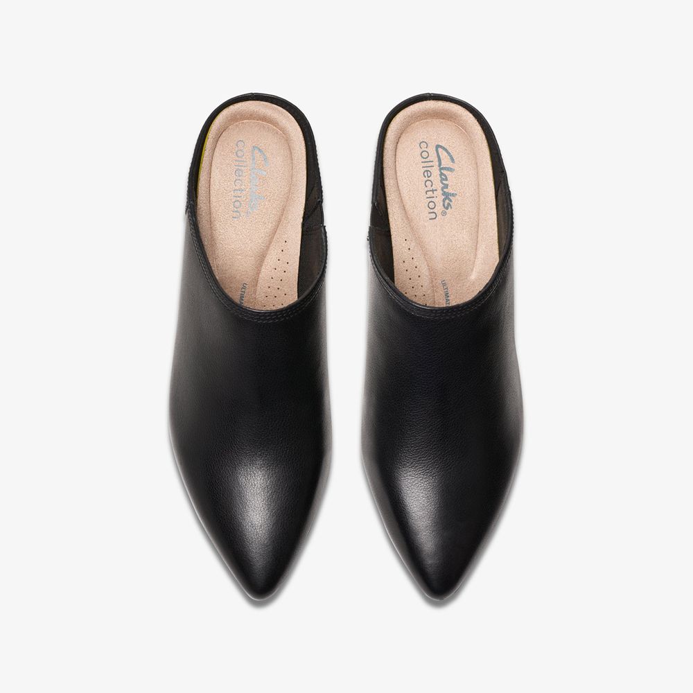 Black Clarks Women's Ellanie Pace Pumps | 046QXRBFH