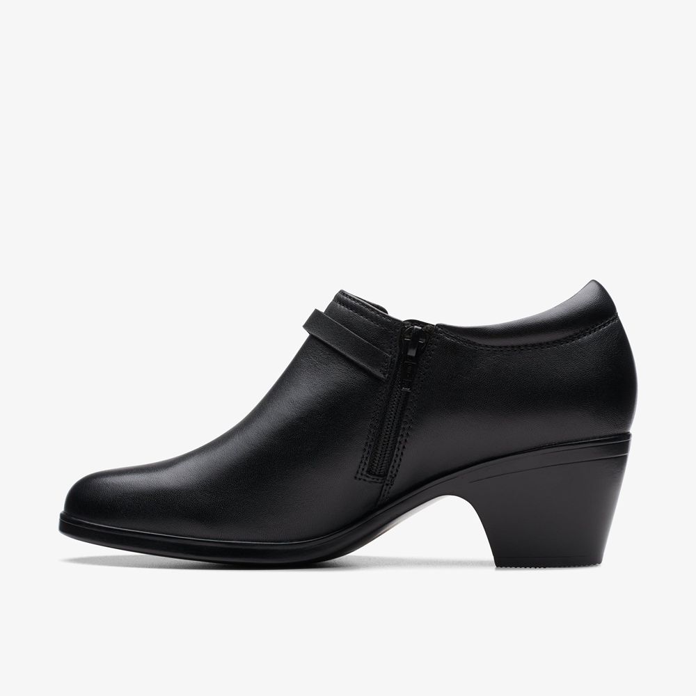 Black Clarks Women's Emily 2 Erin Pumps | 034PJQDXR