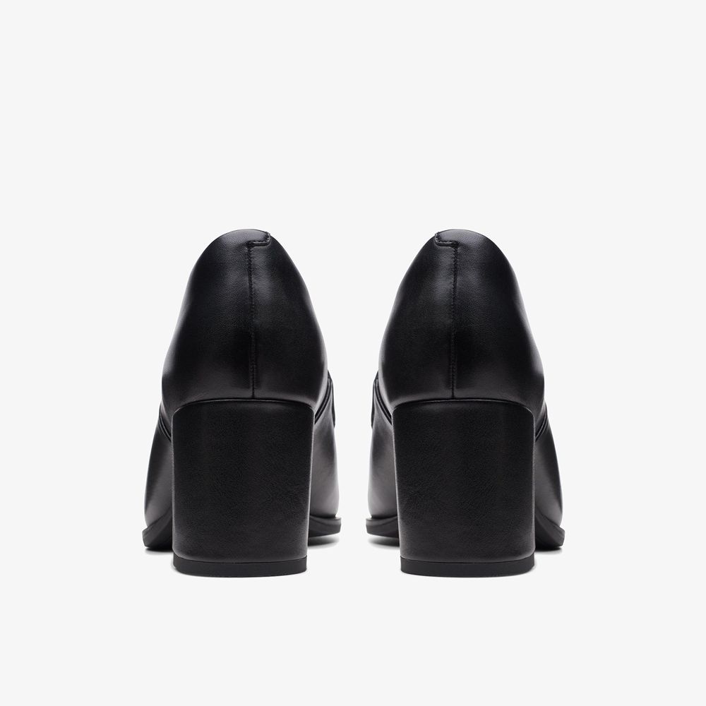 Black Clarks Women's Freva 55 Lily Pumps | 431PCHBRJ