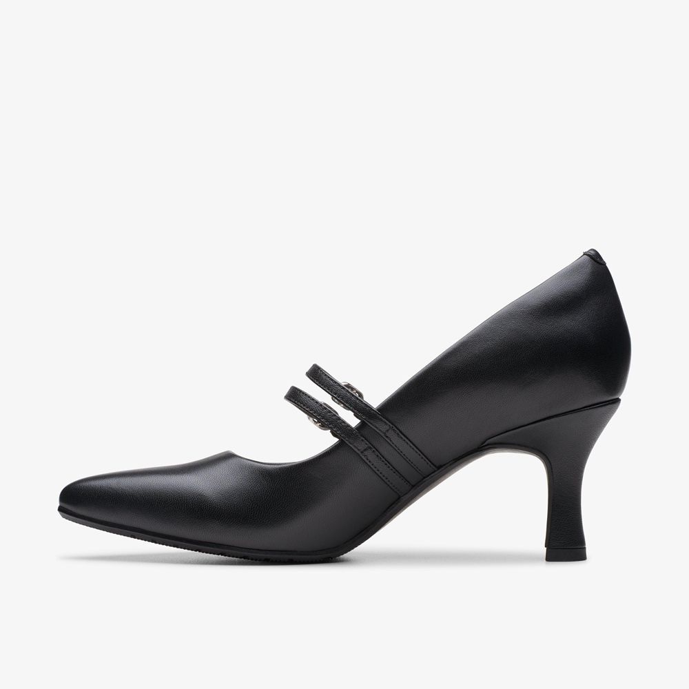 Black Clarks Women's Kataleyna Joy Pumps | 429EXQOGL