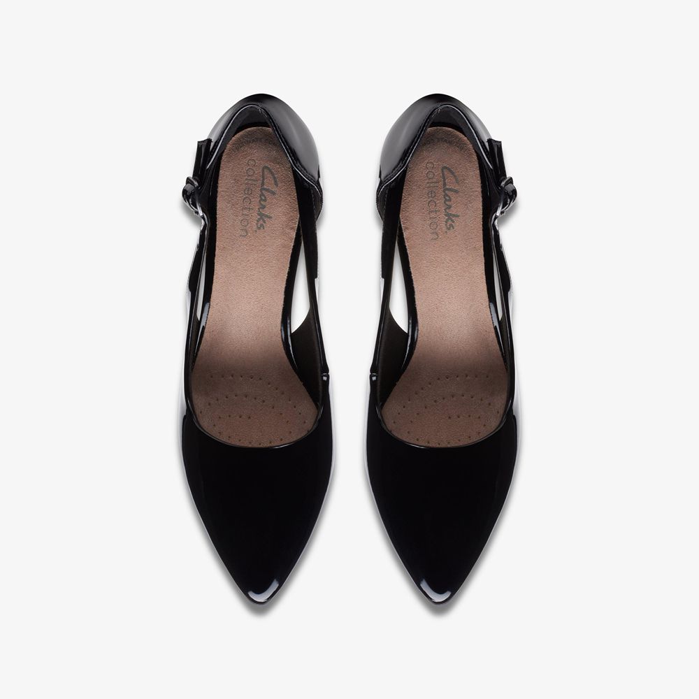 Black Clarks Women's Kataleyna Rae Pumps | 896UAPKGT