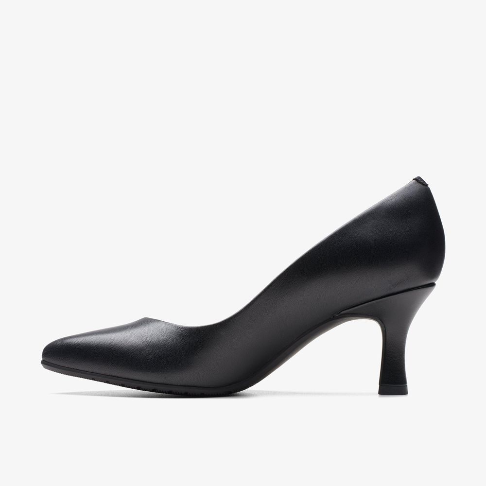 Black Clarks Women's Kataleyna Rose Pumps | 870SPBDAR