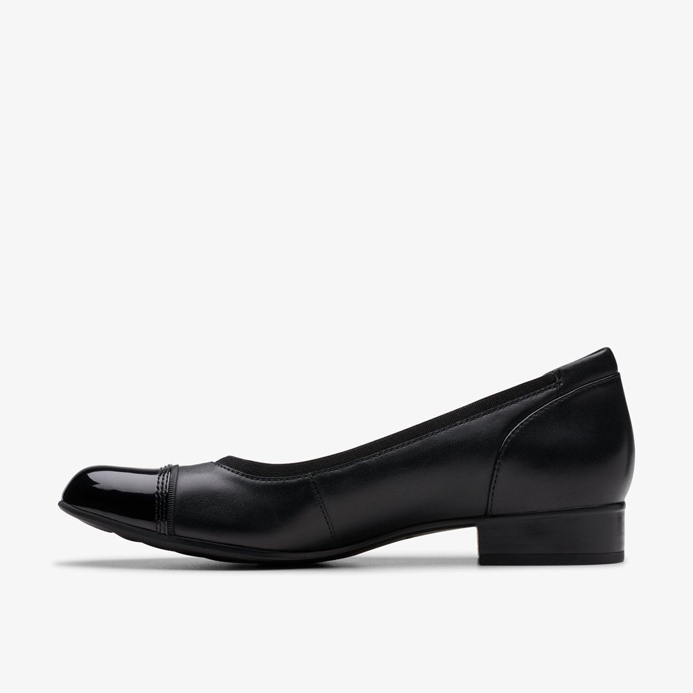 Black Clarks Women's Krystine May Pumps | 123VYNUZX