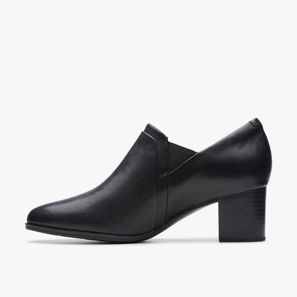 Black Clarks Women's Loken Way Pumps | 918CUTVJH