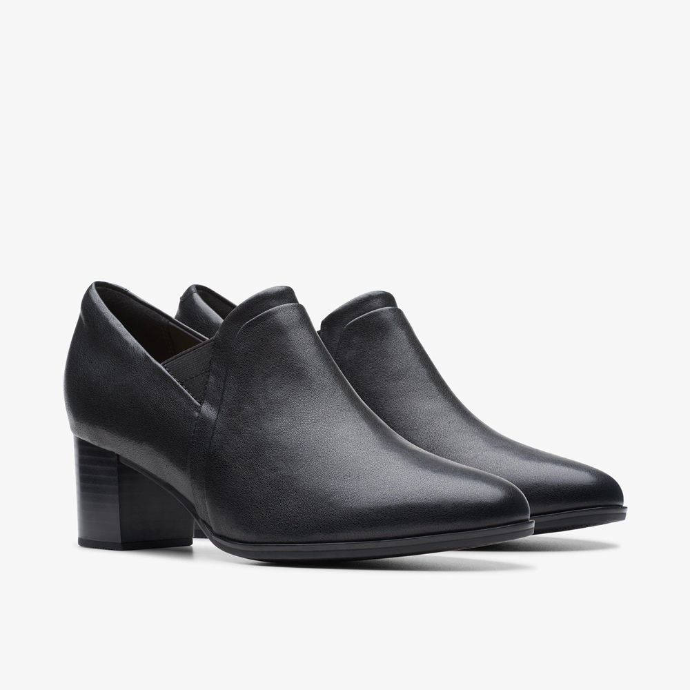 Black Clarks Women's Loken Way Pumps | 918CUTVJH