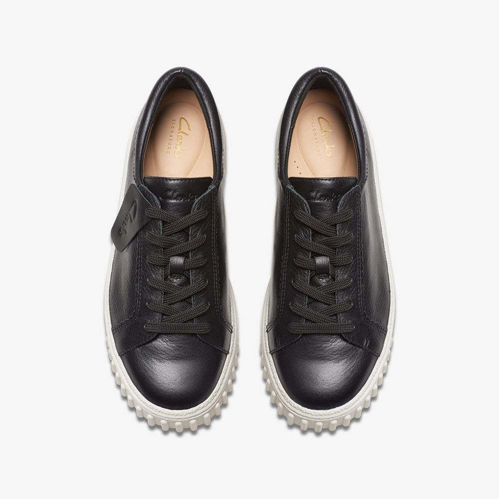 Black Clarks Women's Mayhill Walk Sneakers | 247HUNZFD