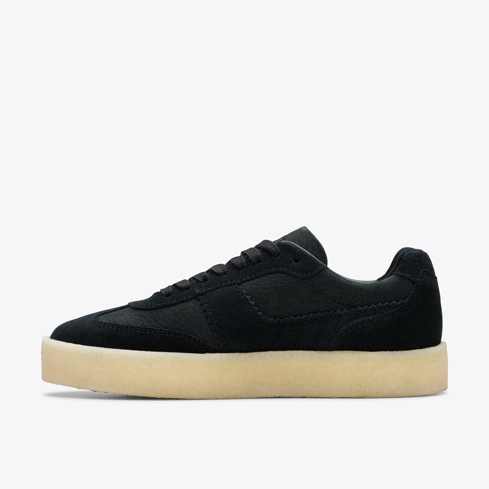 Black Clarks Women's Tor 80 Sneakers | 345JMAZNW