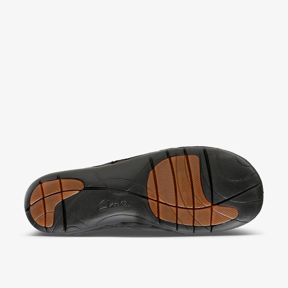 Black Clarks Women's Un Loop Mules | 701KZNFYA