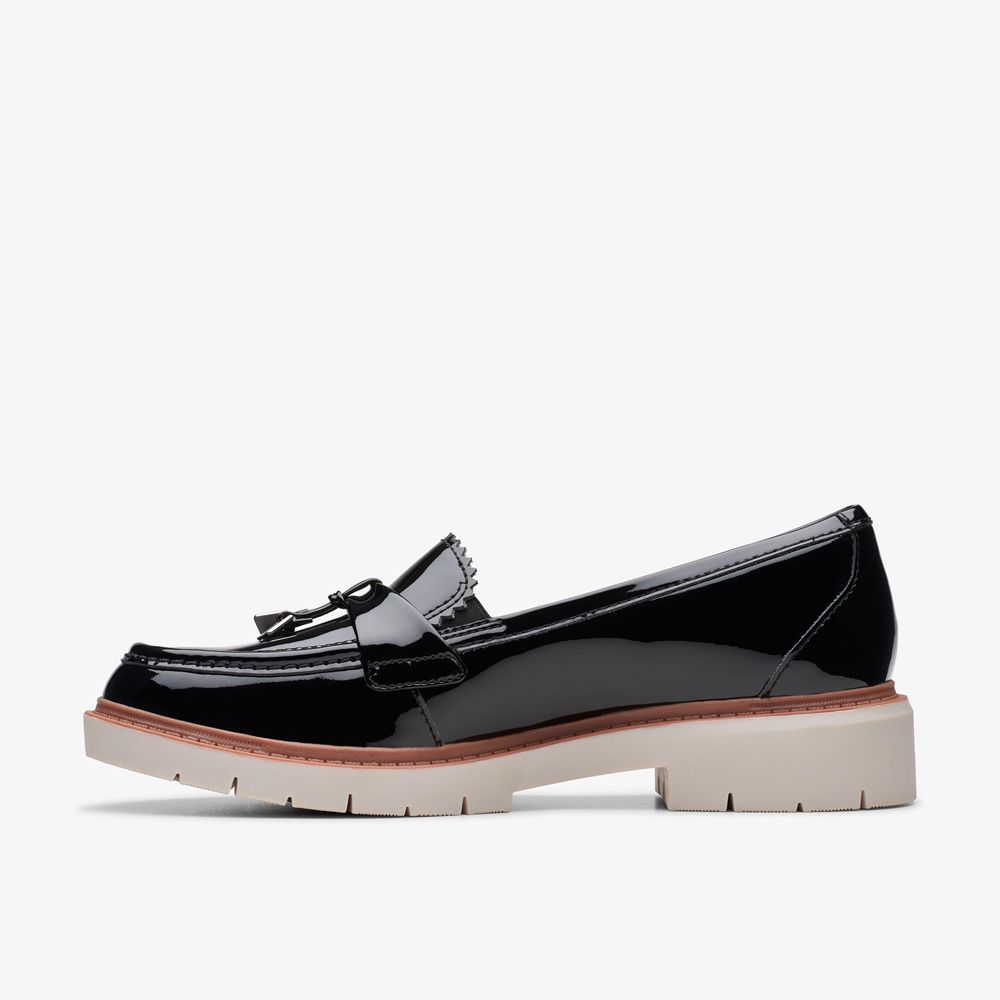 Black Clarks Women's Westlynn Bella Loafers | 894ULQXIJ