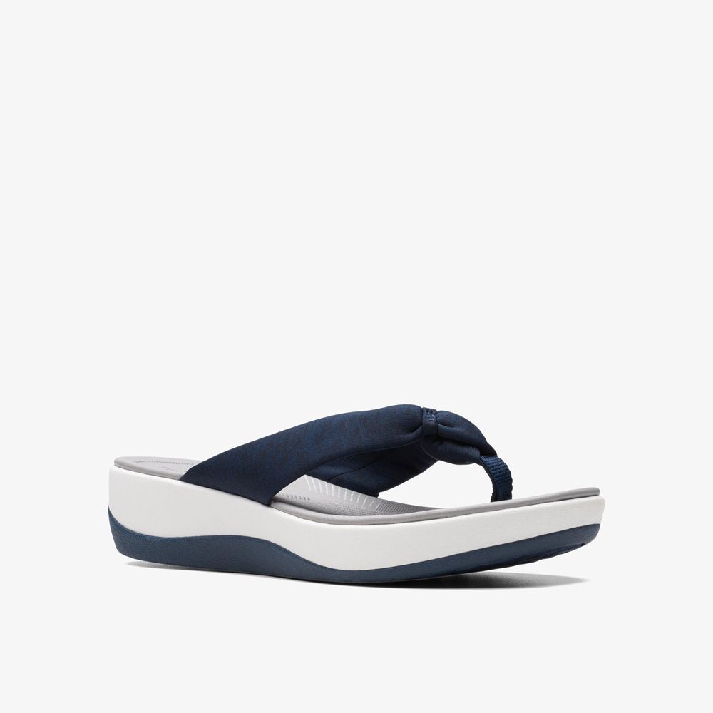 Blue Clarks Women's Arla Glison Flip Flops | 153JXPCTF