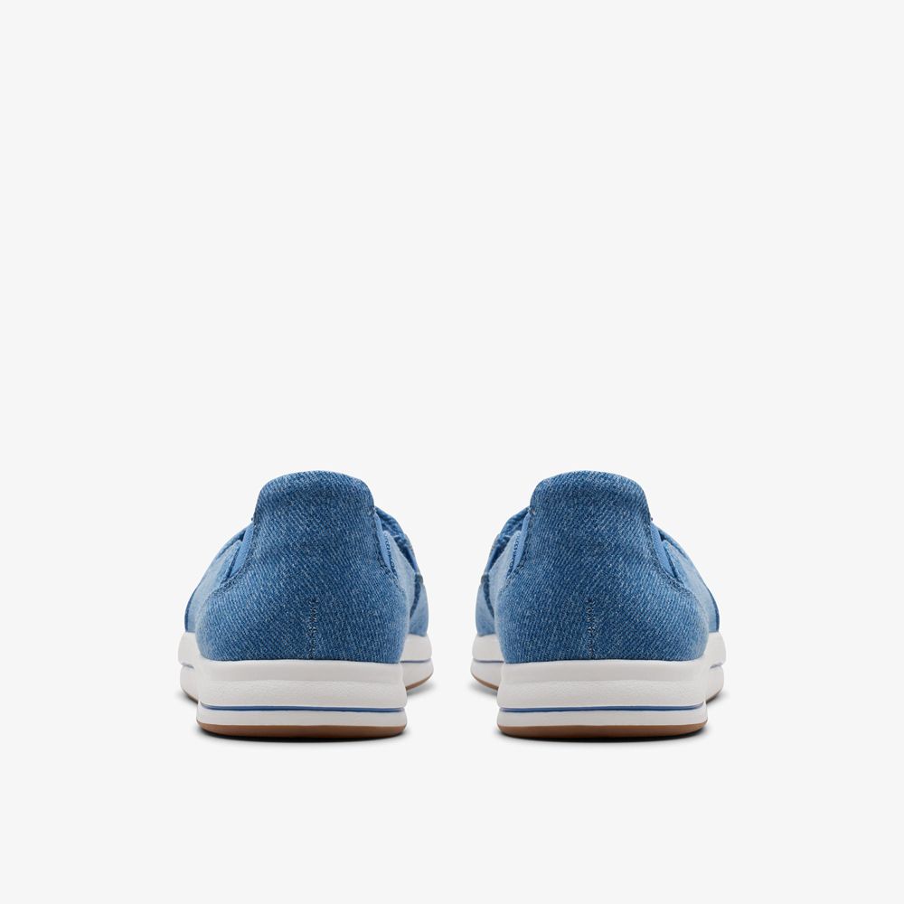 Blue Clarks Women's Breeze Step Ii Slip On Shoes | 296BPVNOQ