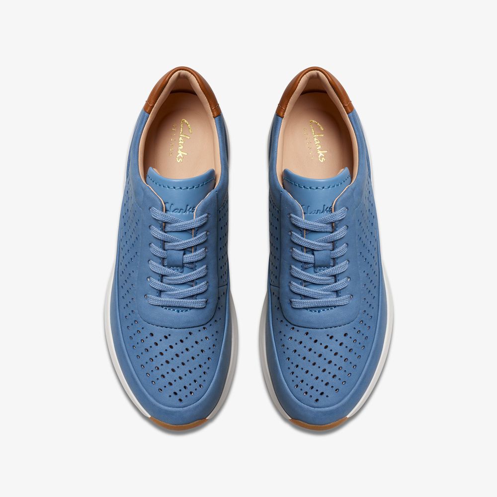 Blue Clarks Women's Tivoli Grace Sneakers | 058OQVHUZ