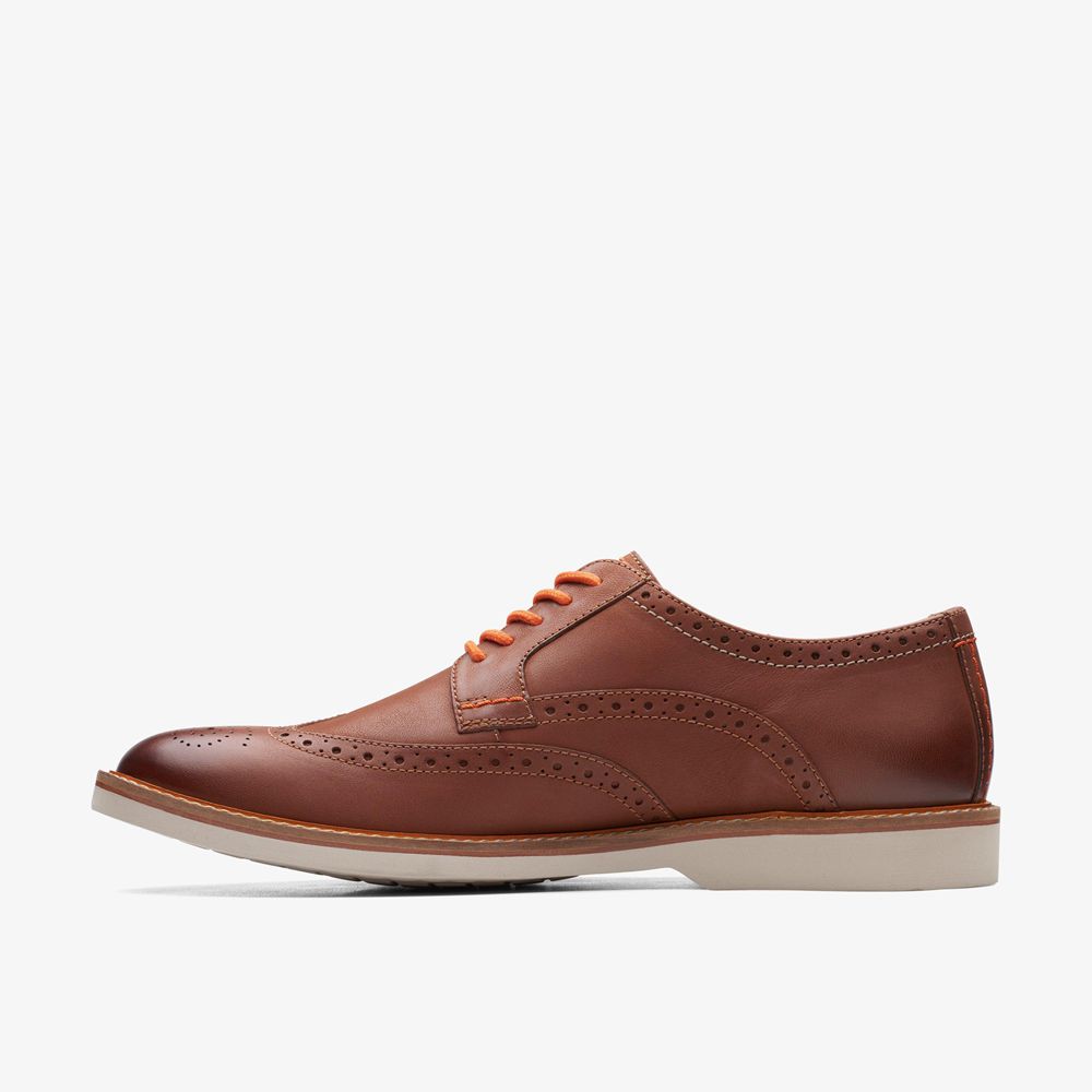 Brown Clarks Men's Atticus Lt Limit Oxfords | 109TWOUXI