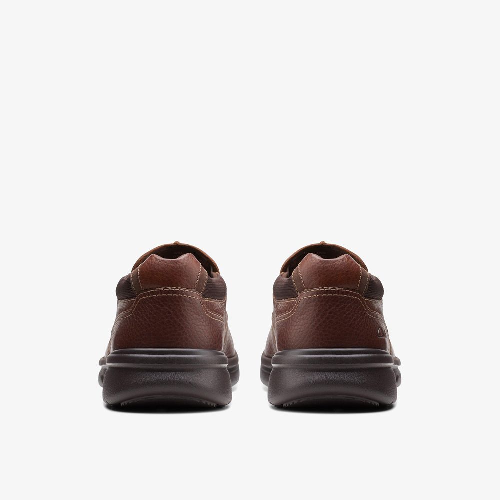 Brown Clarks Men's Bradley Free Loafers | 369DQELNH