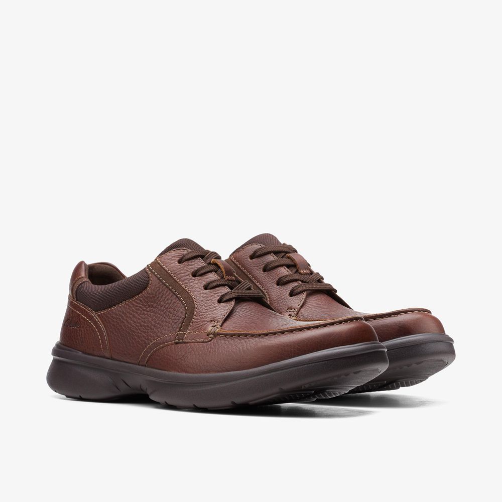 Brown Clarks Men's Bradley Vibe Loafers | 963PHEXON