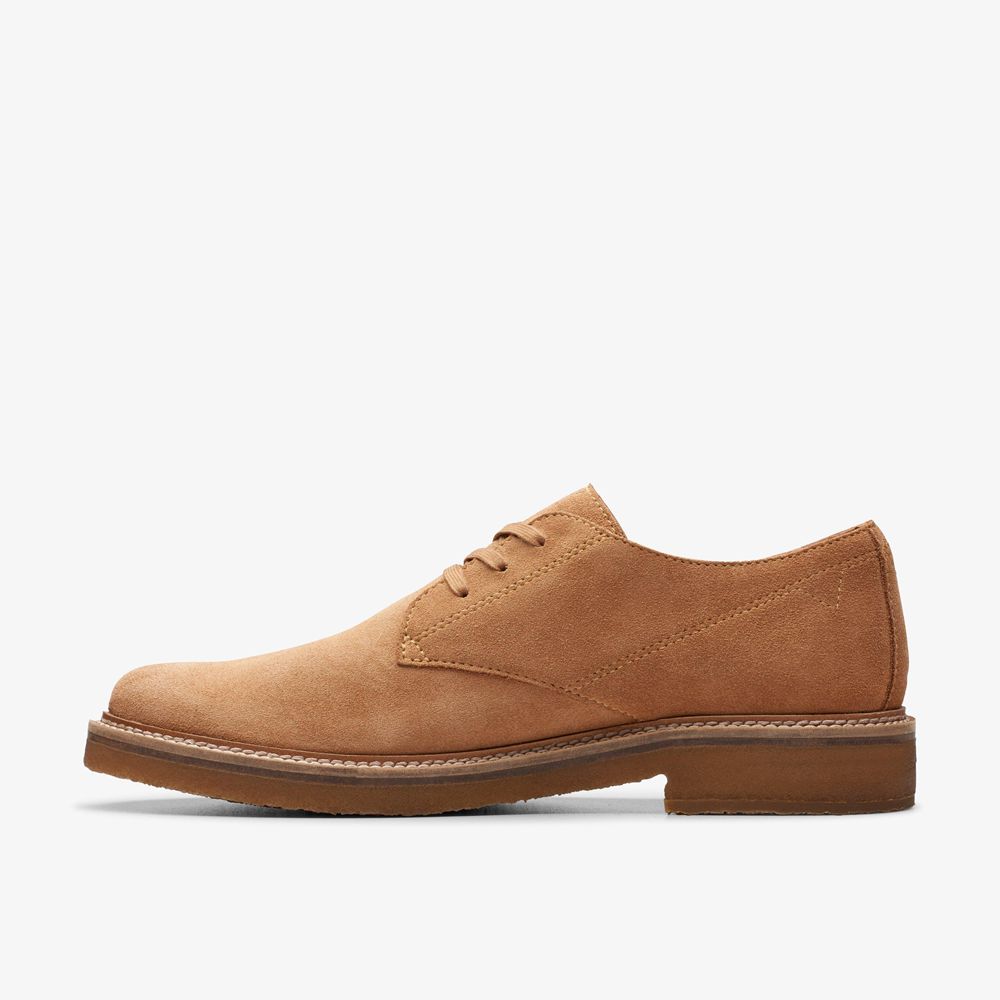 Brown Clarks Men's Clarkdale Derby Oxfords | 260LRKOHI